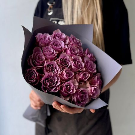 Акция 21 сиреневая роза