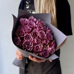 Акция 21 сиреневая роза